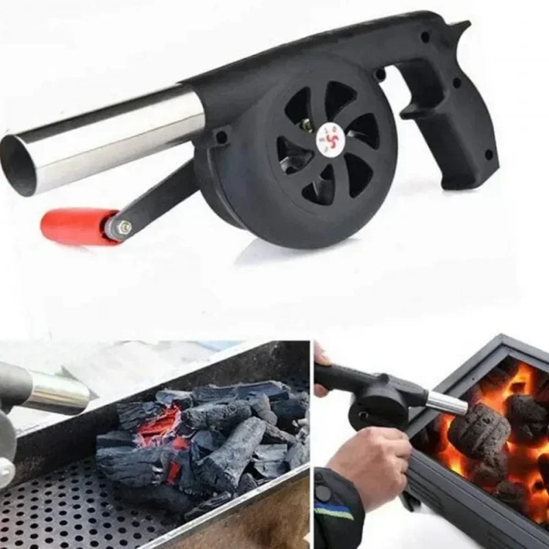 Charcoal Chimney Starter - Портативный ручной вентилятор для улицы, бытовой