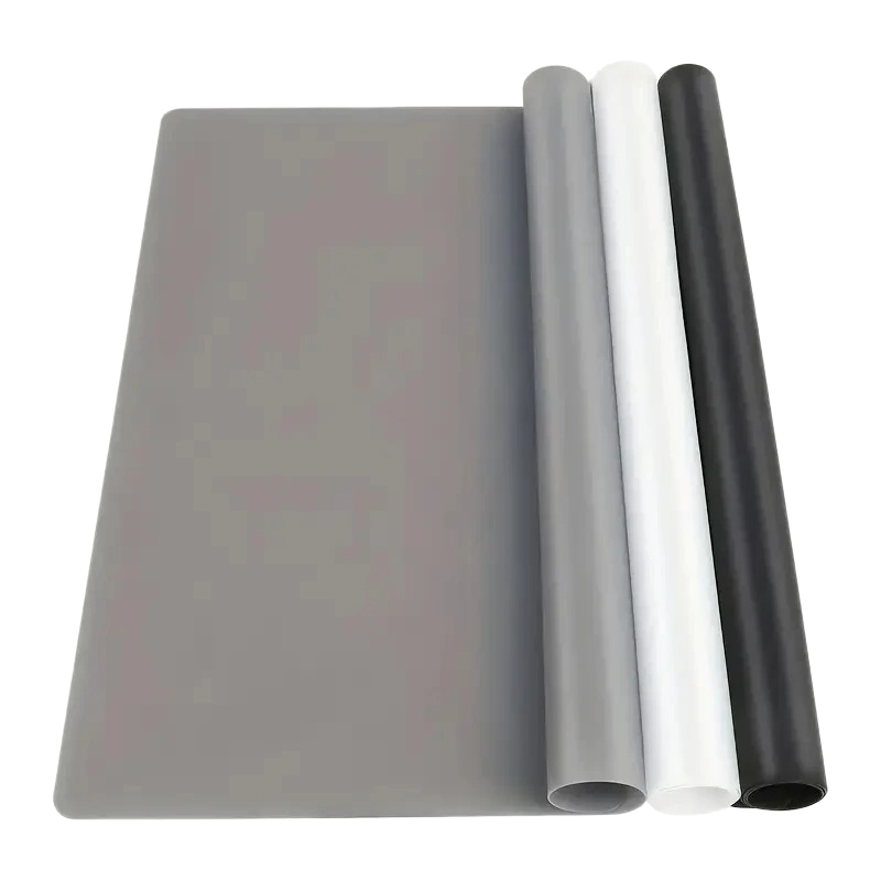 Camping Cooking Mat - Многоцветный большой тонкий силиконовый коврик, антипригарный