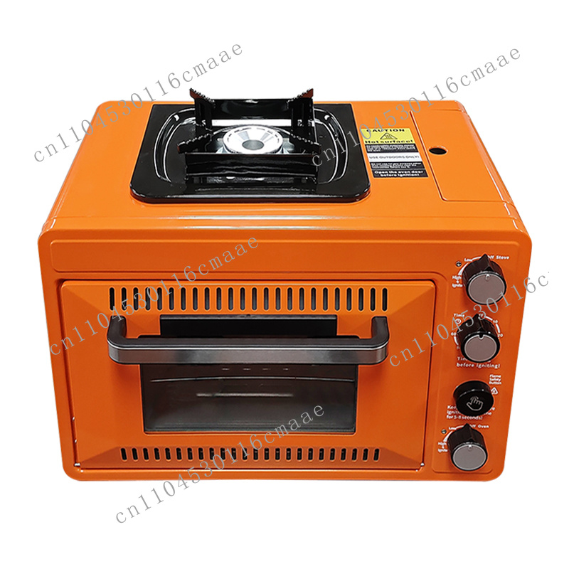 Camping Double Cooking Stove - Профессиональная уличная газовая печь-плита для барбекю,