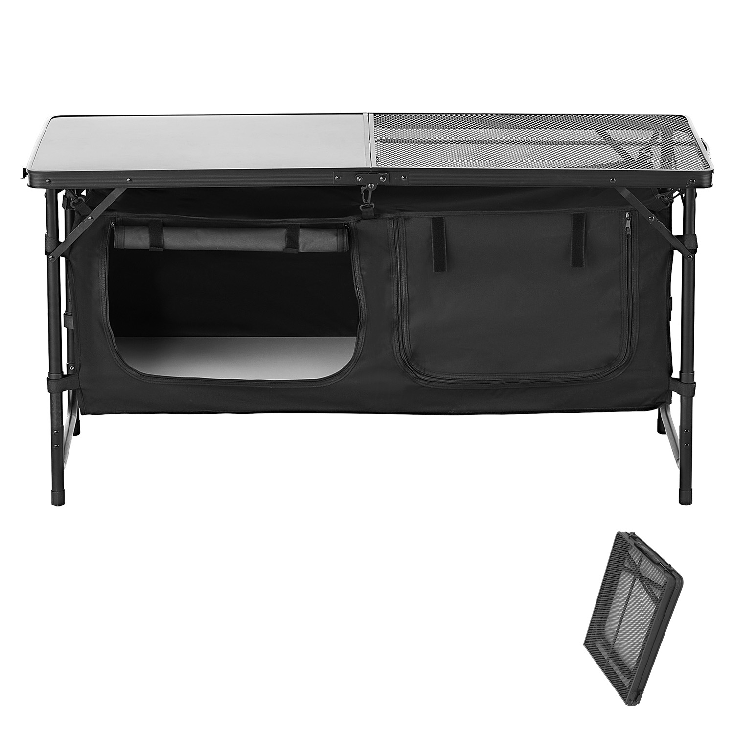 Camping Outdoor Cooking Table - Кемпинговый кухонный стол SucceBuy, легкий алюминиевый