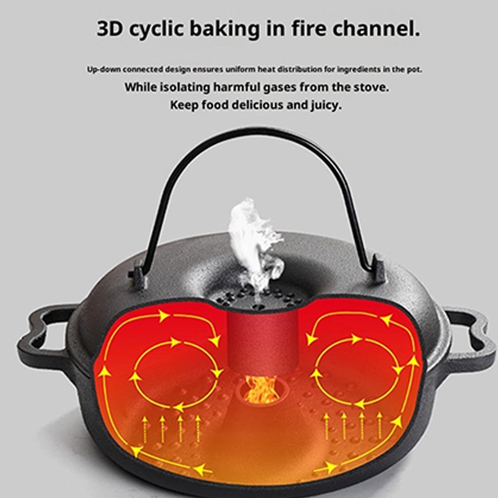 Camping Cooking Pot - Кастрюля для приготовления пищи, антипригарная посуда