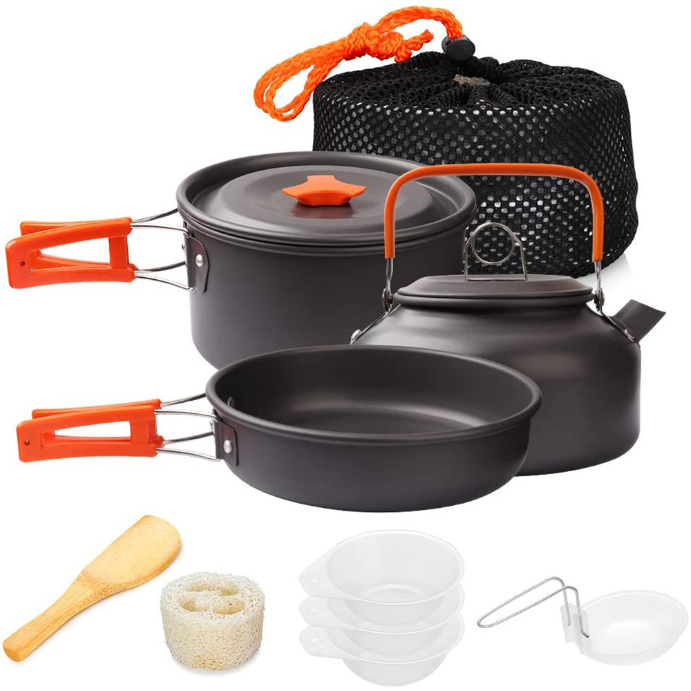 Camping Cooking Pack - 1 шт./1 компл., набор посуды для