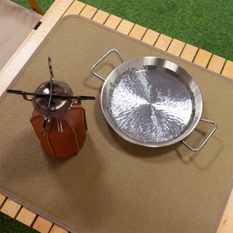 Camping Cooking Mat - Изоляционная подушка для пикников, портативное термостойкое