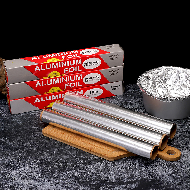 Aluminum Foil Heavy Duty - Прочный рулон алюминиевой фольги, длина 5/10/20