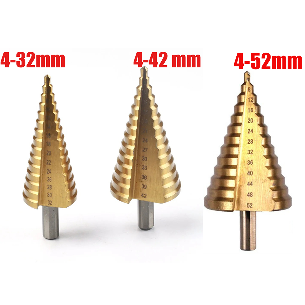 Mess Kit Titanium - Набор ступенчатых сверл 4-52 мм, 4-42
