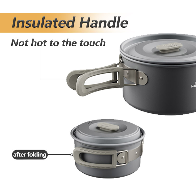 Набор походной посуды Naturehi – обзор и цена Camping Cooking Set Jetboil