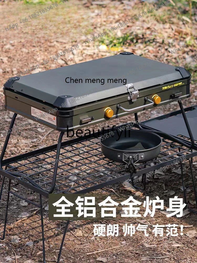 Z189 Газовый гриль с двойной г – обзор и цена Camping Double Cooking Stove