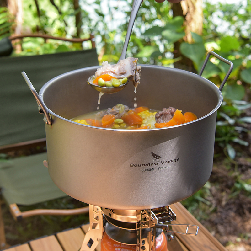 Титановая кастрюля Boundless V – обзор и цена Mess Kit Titanium