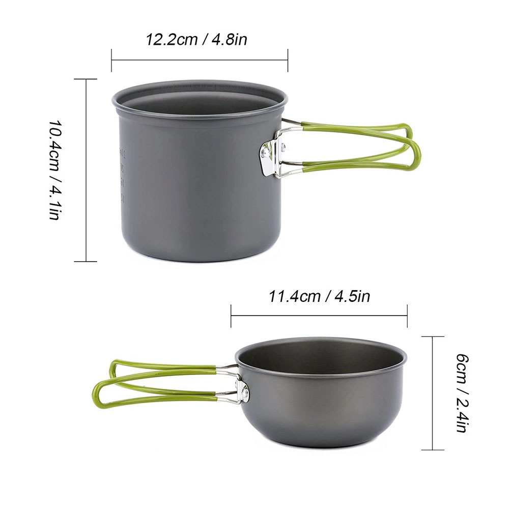 Набор посуды для кемпинга, све – обзор и цена Camping Cooking Pack