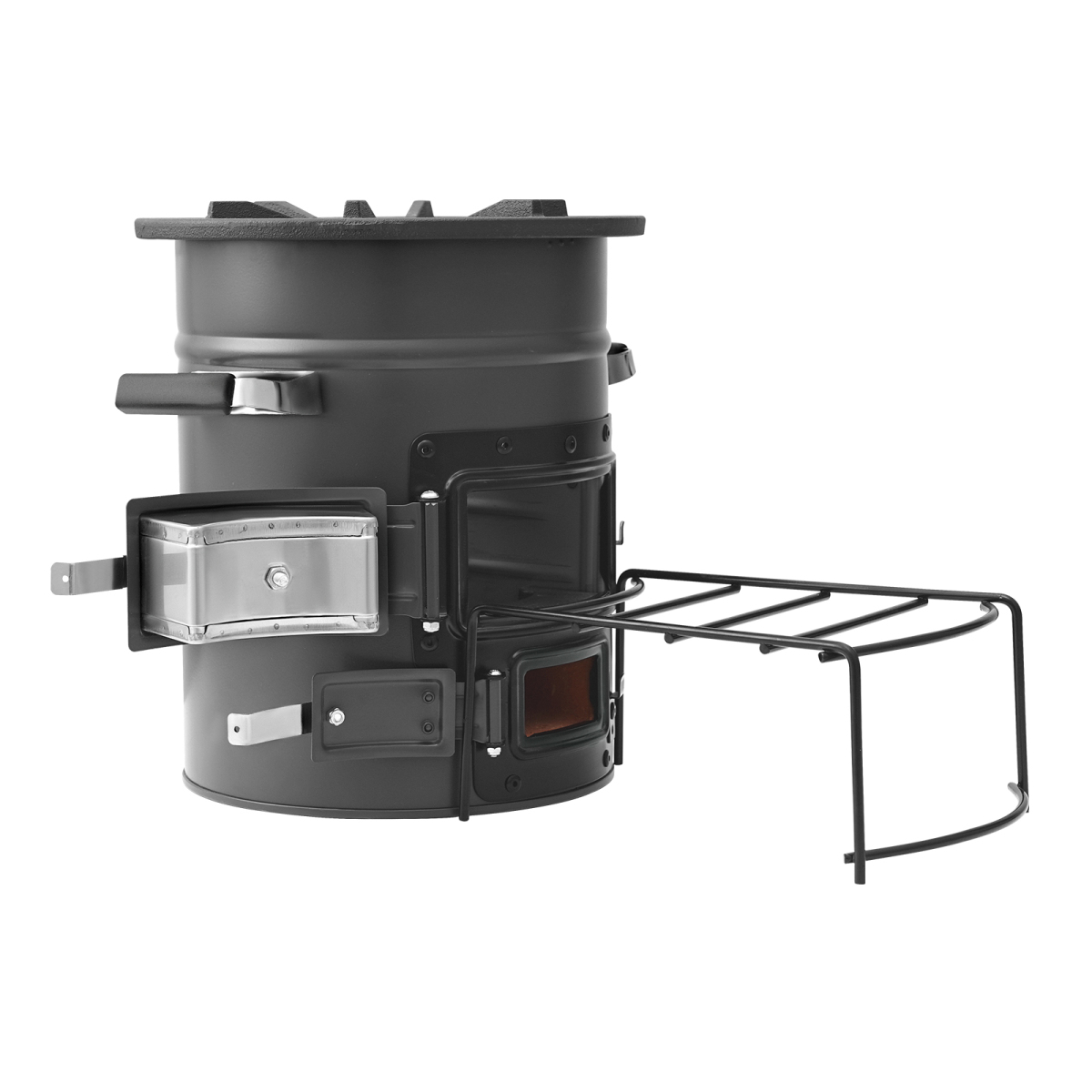 Походная ракетная печь, портат – обзор и цена Camping Double Cooking Stove