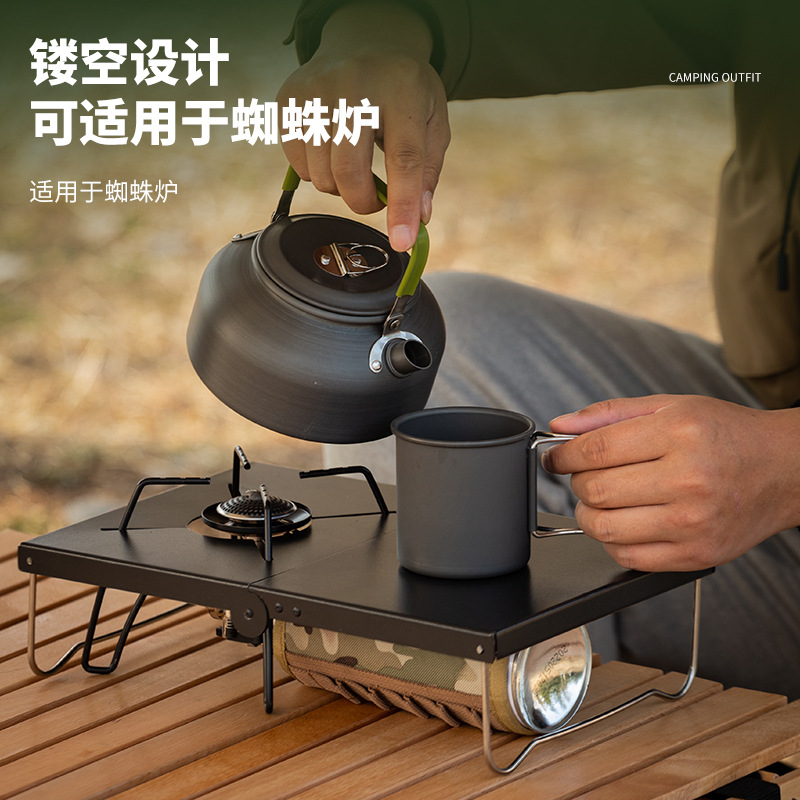 Черный складной термостойкий п – обзор и цена Camping Outdoor Cooking Table