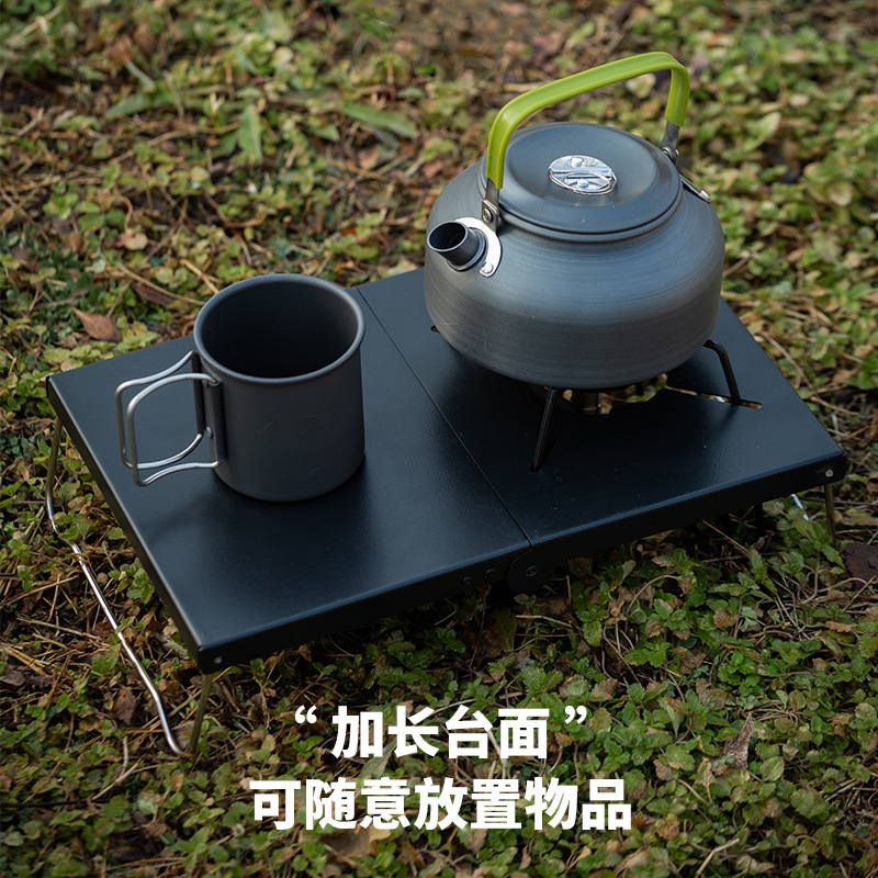 Черный складной термостойкий п – обзор и цена Camping Outdoor Cooking Table