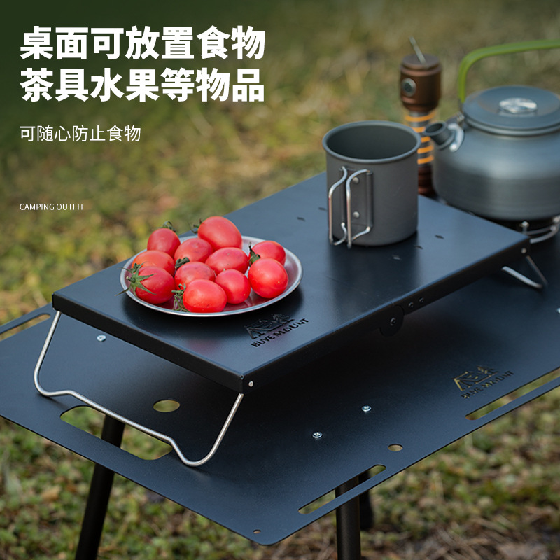 Черный складной термостойкий п – обзор и цена Camping Outdoor Cooking Table