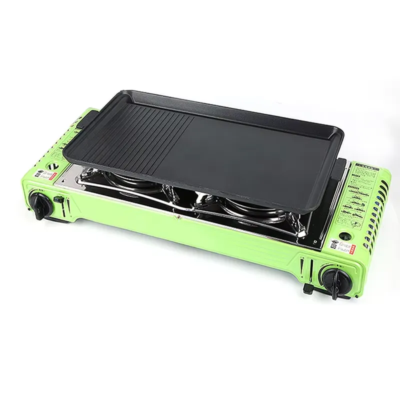 Портативная уличная походная п – обзор и цена Camping Double Cooking Stove
