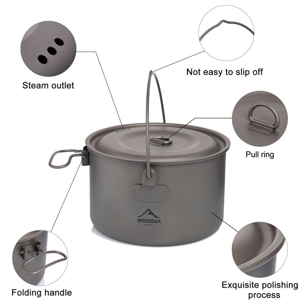 Widesea посуда для кемпинга, т – обзор и цена Camping Cooking Pack