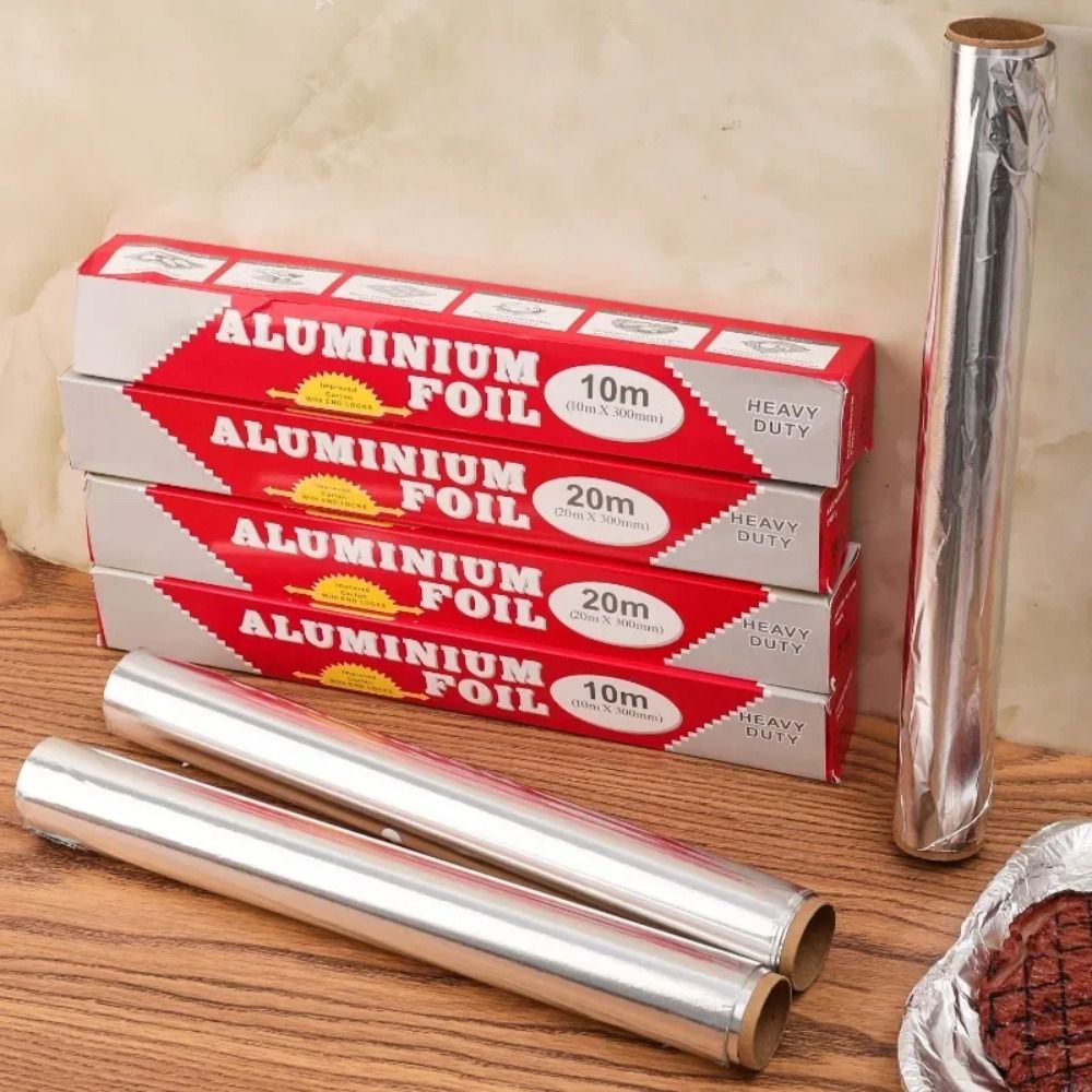 5м/10м/20м Одноразовая утолщен – обзор и цена Aluminum Foil Heavy Duty