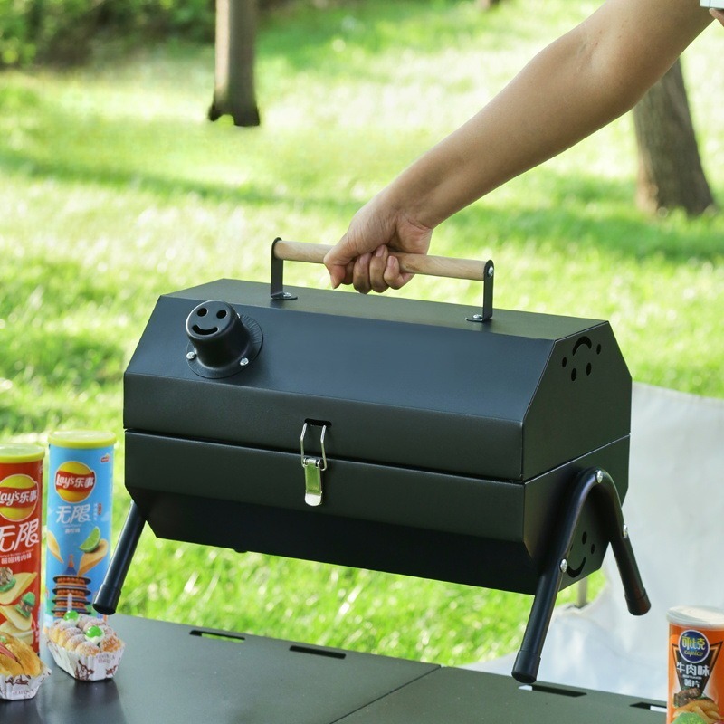 Гриль для барбекю из углеродис – обзор и цена Camping Double Cooking Stove