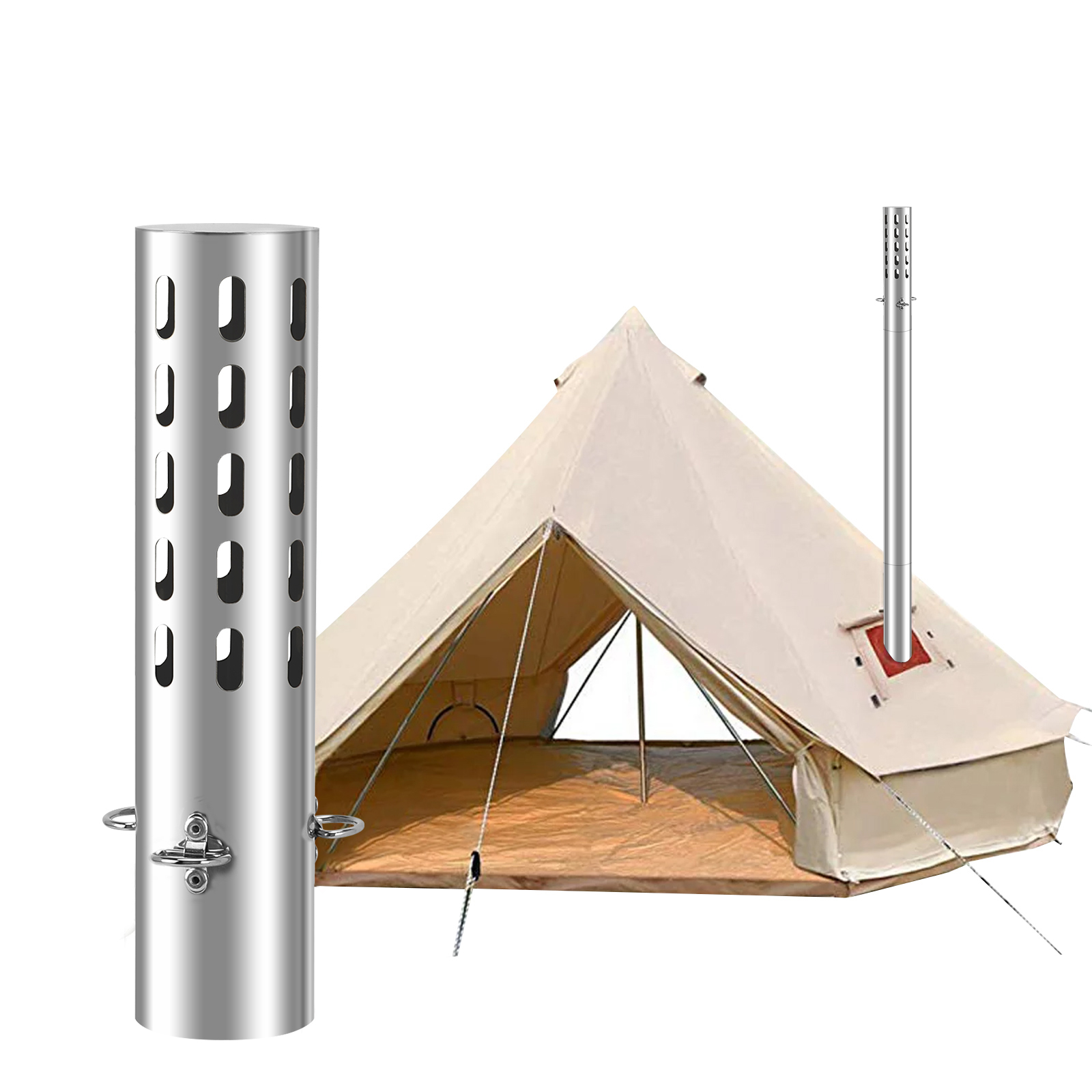 Печь для кемпинговой палатки,  – обзор и цена Charcoal Chimney Starter