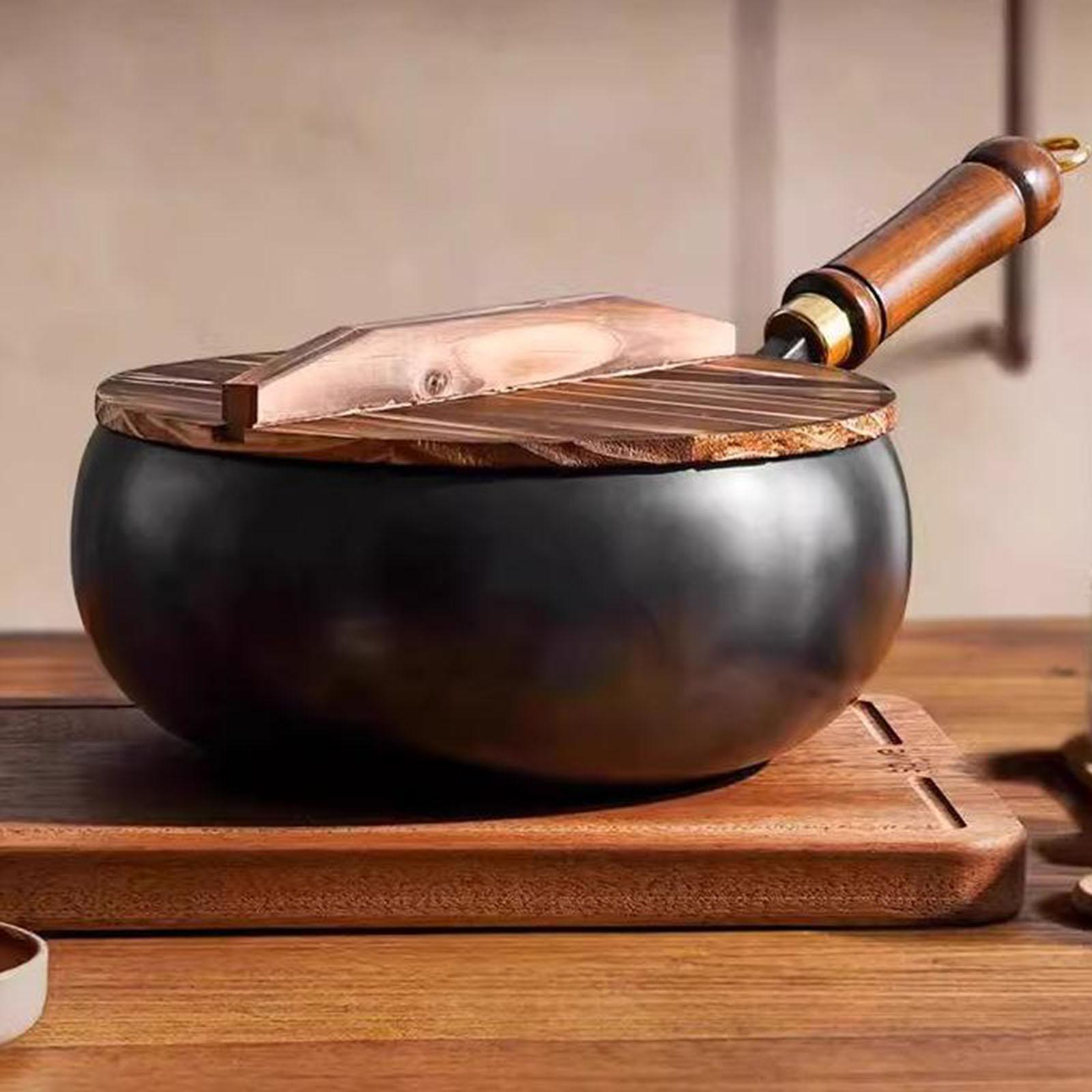 Вок без покрытия, китайский во – обзор и цена Camping Cooking Cast Iron