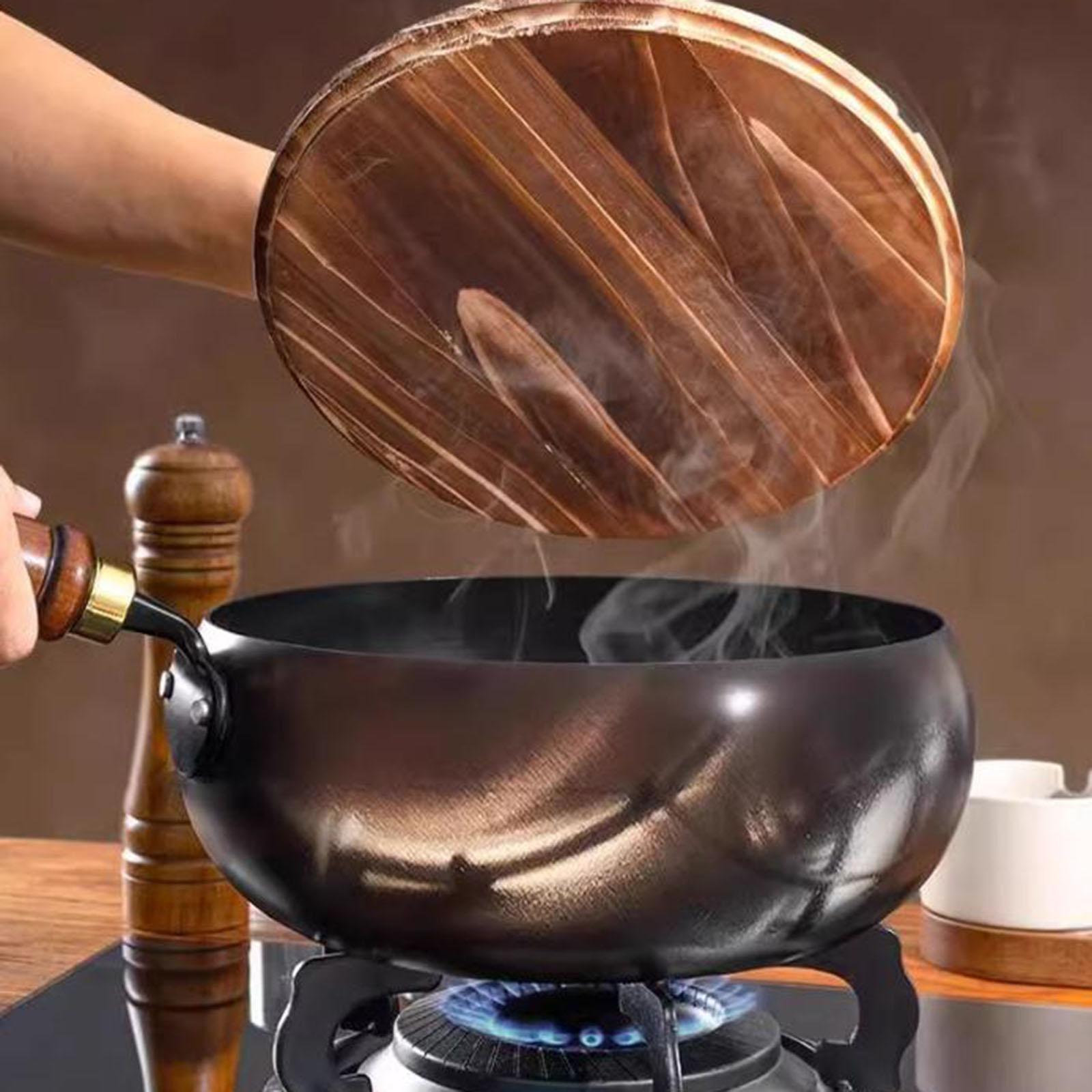Вок без покрытия, китайский во – обзор и цена Camping Cooking Cast Iron