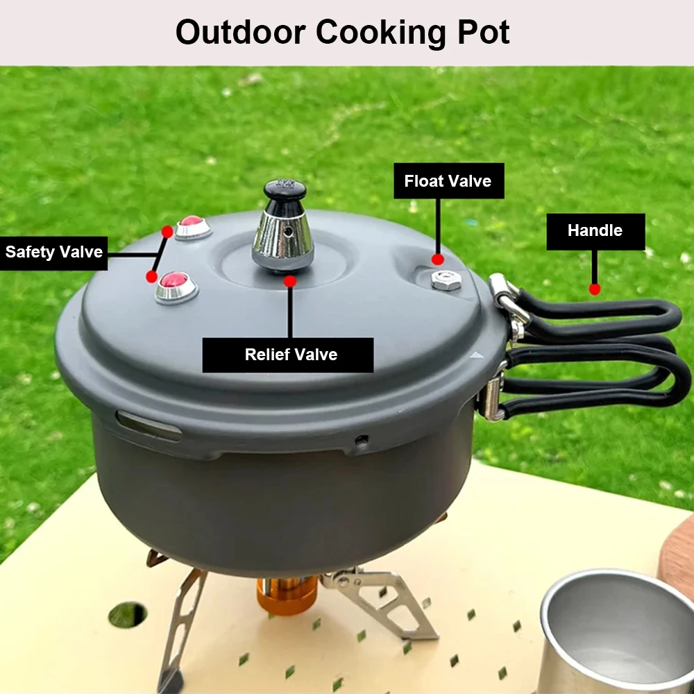 Походная мини-скороварка, алюм – обзор и цена Camping Cooking Pack