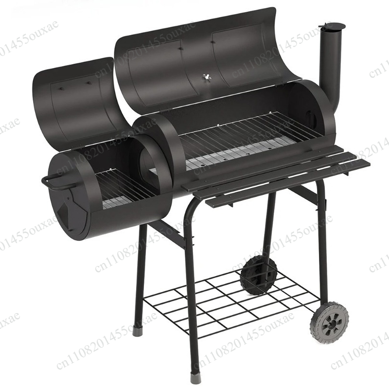Двусторонний большой угольный  – обзор и цена Camping Double Cooking Stove