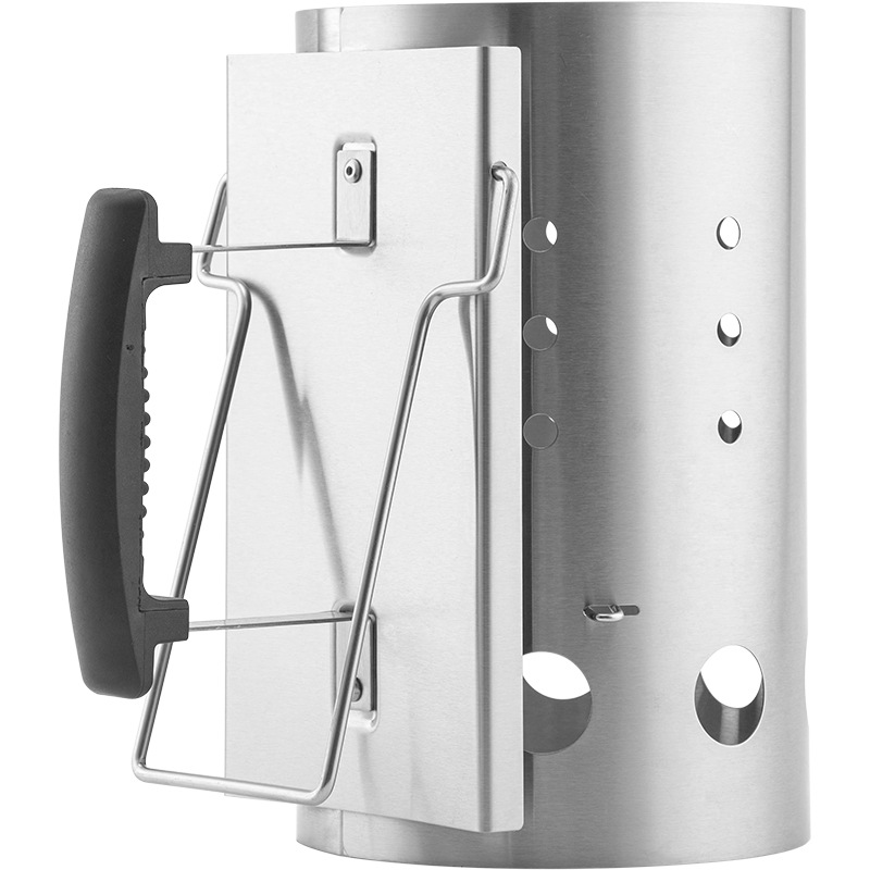 Ветрозащитная бочка-зажигалка  – обзор и цена Charcoal Chimney Starter