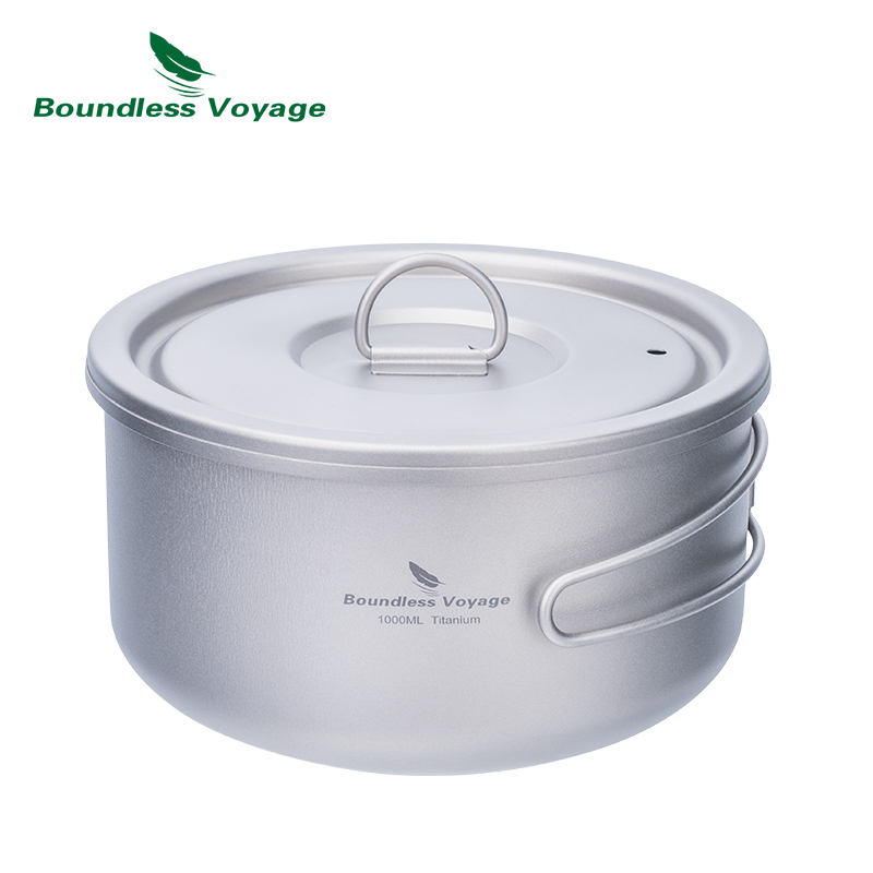 Титановая походная кастрюля Bo – обзор и цена Camping Cooking Pot