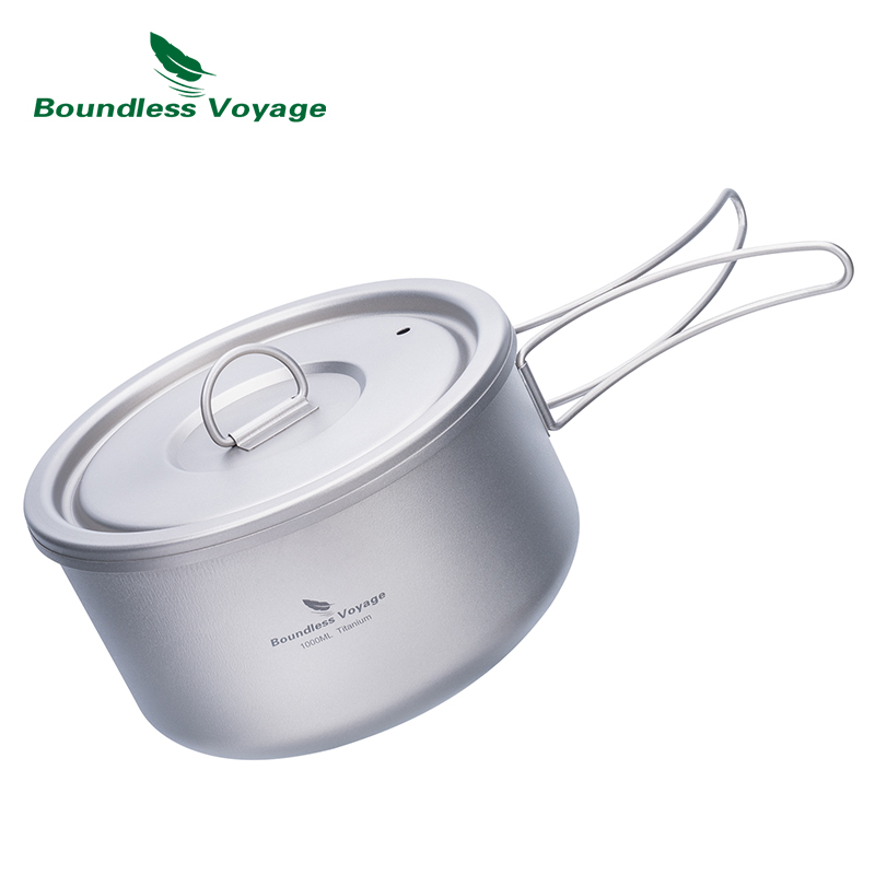 Титановая походная кастрюля Bo – обзор и цена Camping Cooking Pot